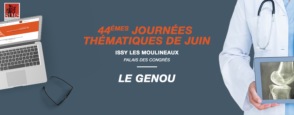 Bannière de l'évènement 44 émes JOURNÉES THÉMATIQUE DE JUIN - Le Genou